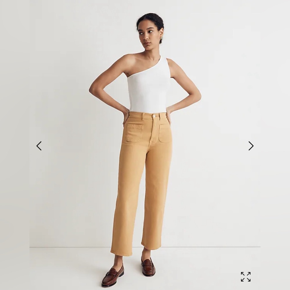 Madewell Emmett 2.0 Wideleg Crop Pants, 27P item: NK161